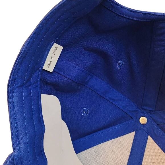 Shelby Cobra VIP Baseball Hat Cap Blue Ford New USA Flag Adjustable Strap Snake - Picture 7 of 8